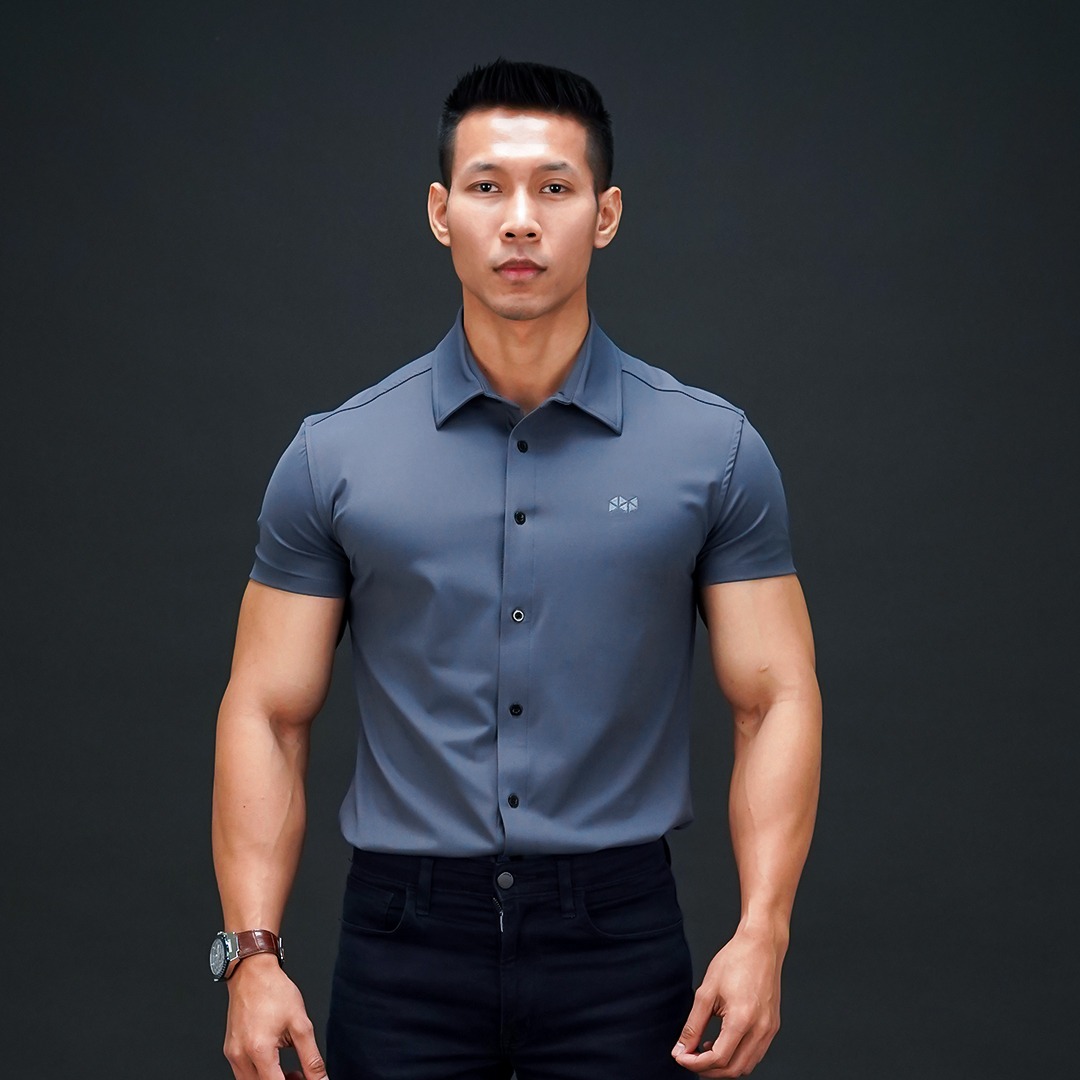 NEVERES Classic Fit Shirt Short Sleeve