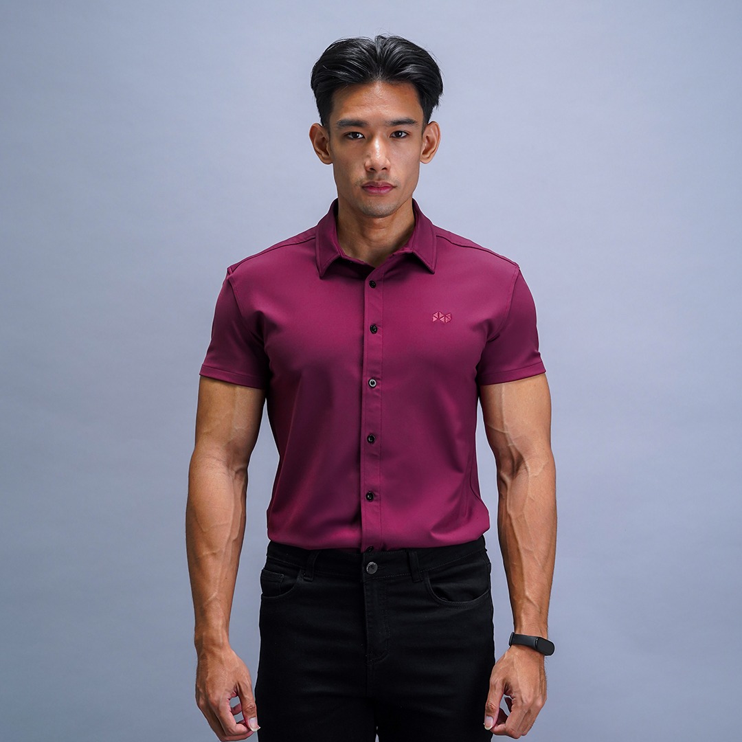 NEVERES Classic Fit Shirt Short Sleeve