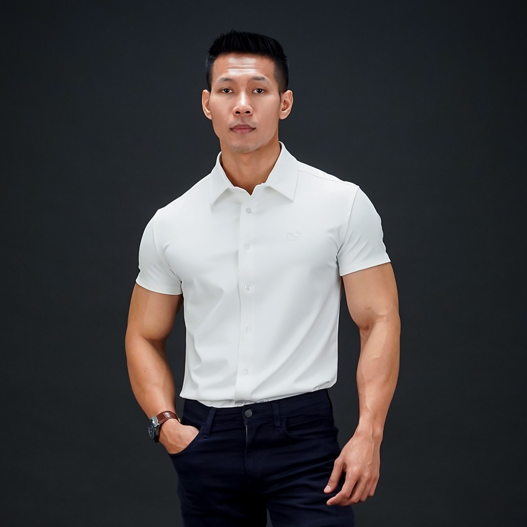 NEVERES Classic Fit Shirt Short Sleeve