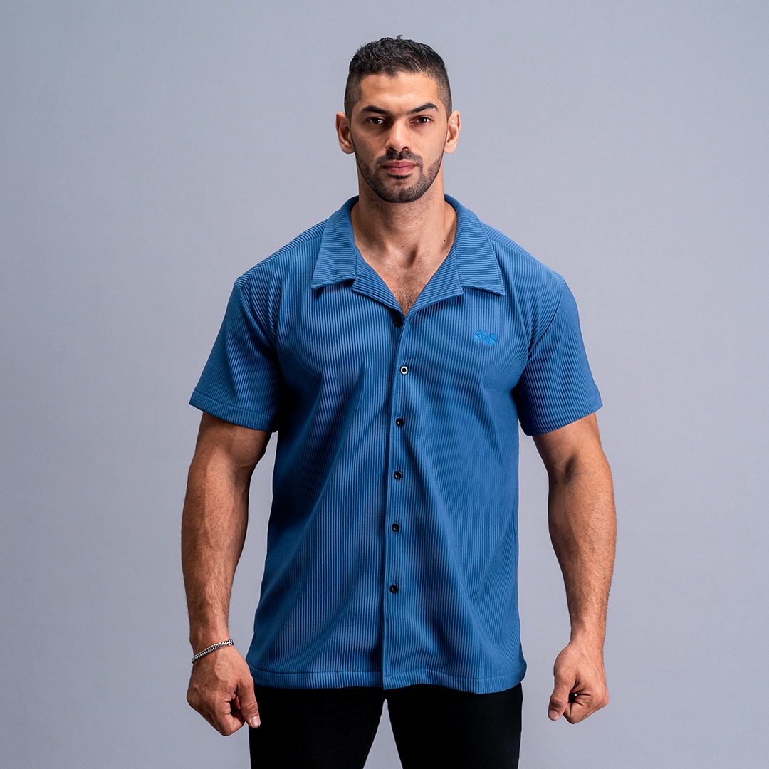 NEVERES Pleated Shirt