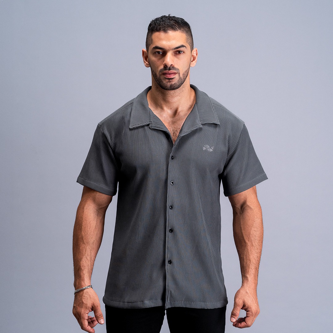 NEVERES Pleated Shirt
