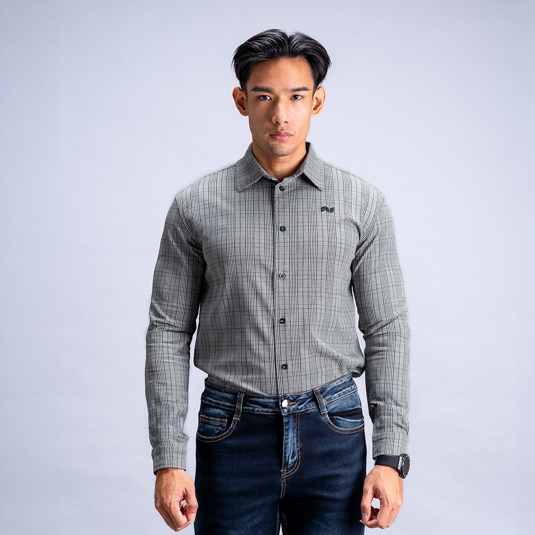 NEVERES Checkers Lux Shirt LongSleeve