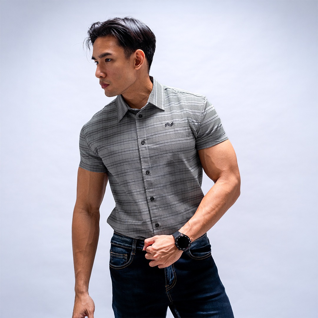 NEVERES Checkers Lux Shirt Shortsleeve