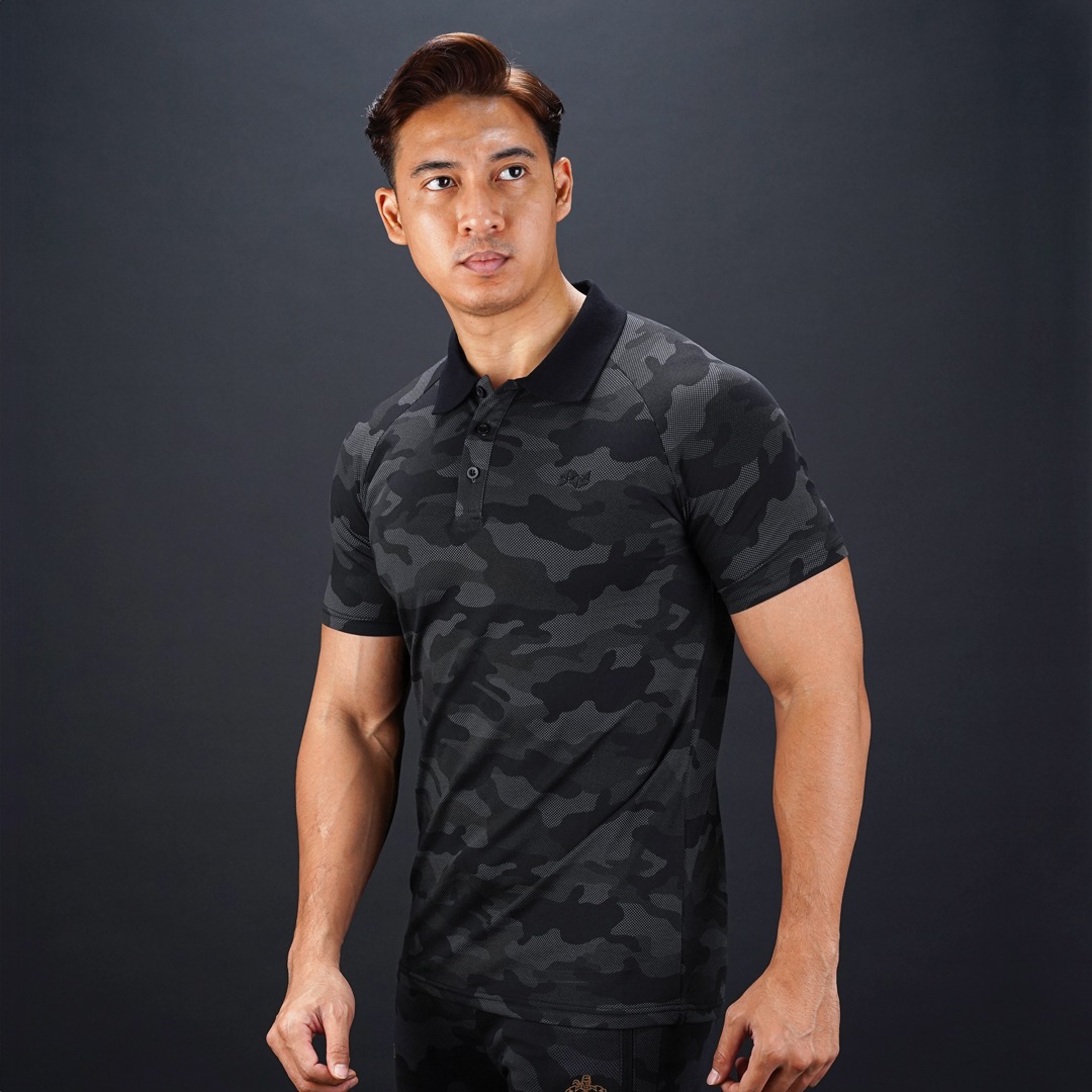 NEVERES Ace Polo Shirt Camo Edition