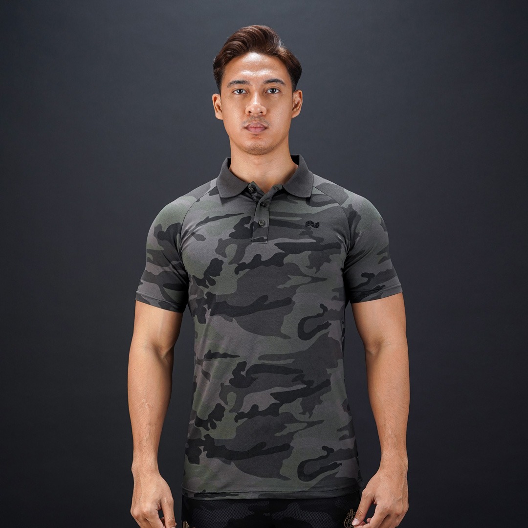 NEVERES Ace Polo Shirt Camo Edition