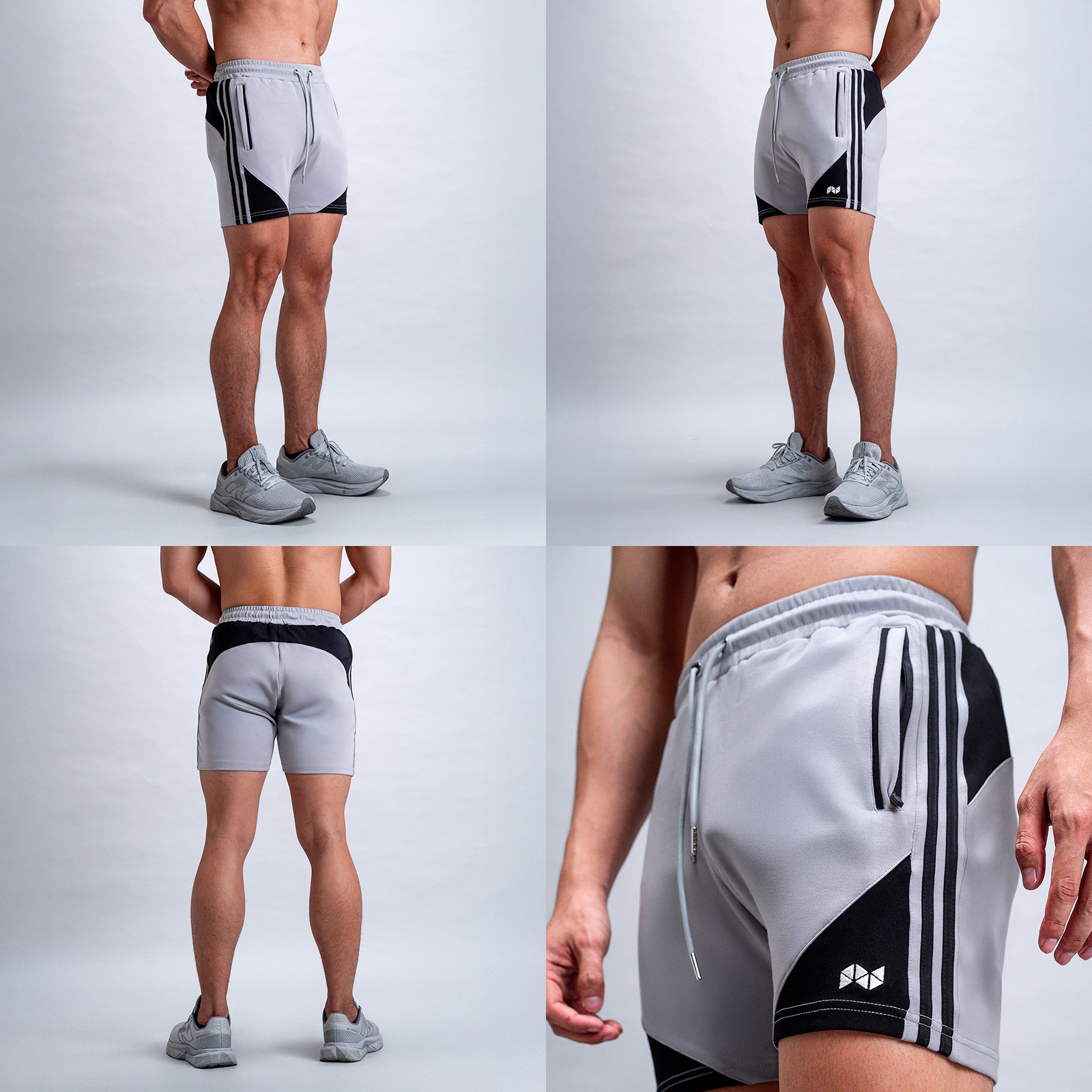 NEVERES Sporty Quadflex Shorts
