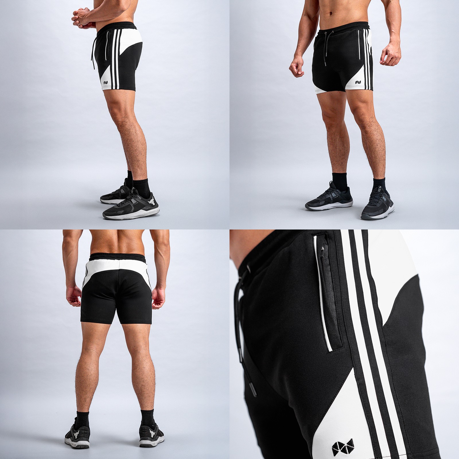 NEVERES Sporty Quadflex Shorts