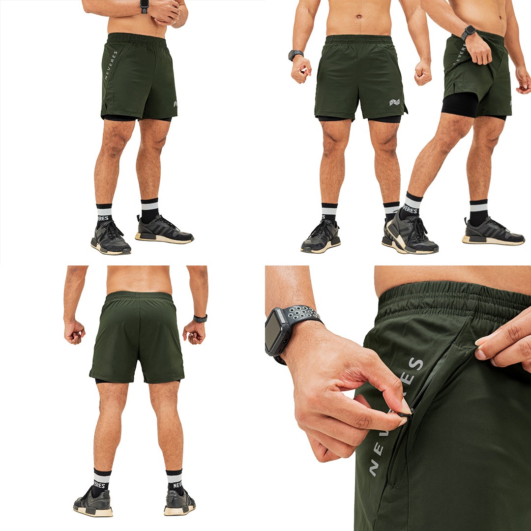 NEVERES Evolve 2 In 1 Shorts