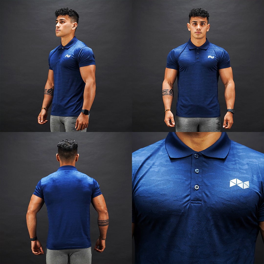 NEVERES Camouflage Polo Shirt