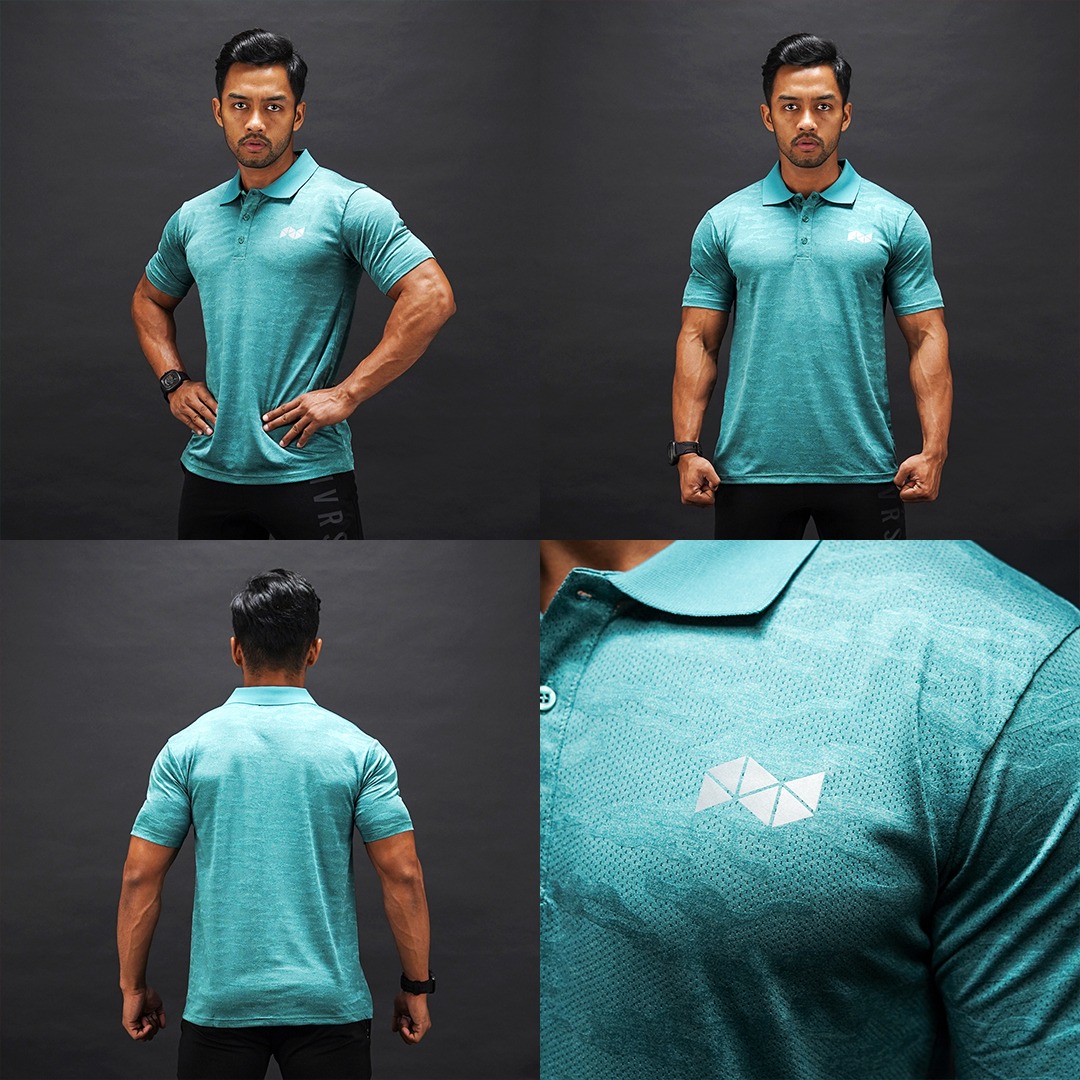 NEVERES Camouflage Polo Shirt