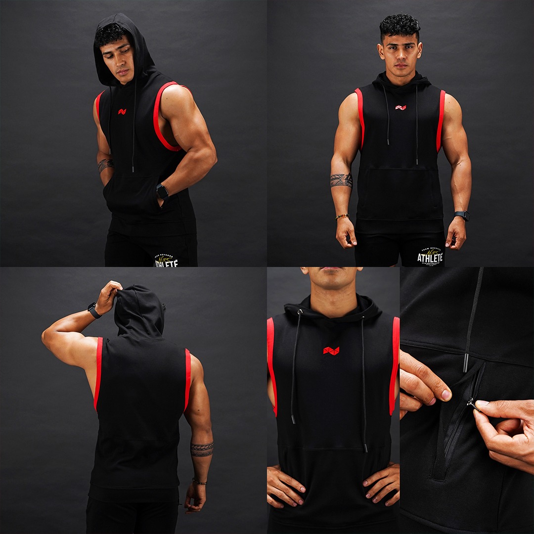 NEVERES Spectre Sleeveless Hoodie