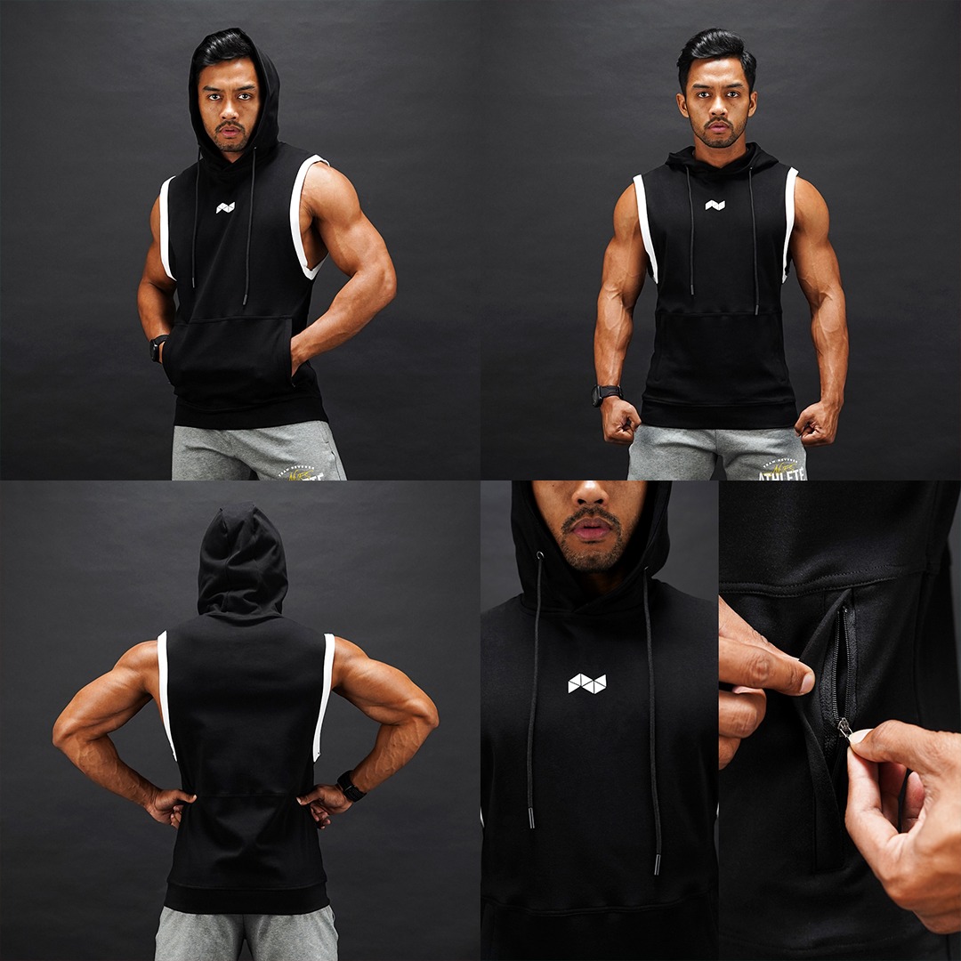 NEVERES Spectre Sleeveless Hoodie