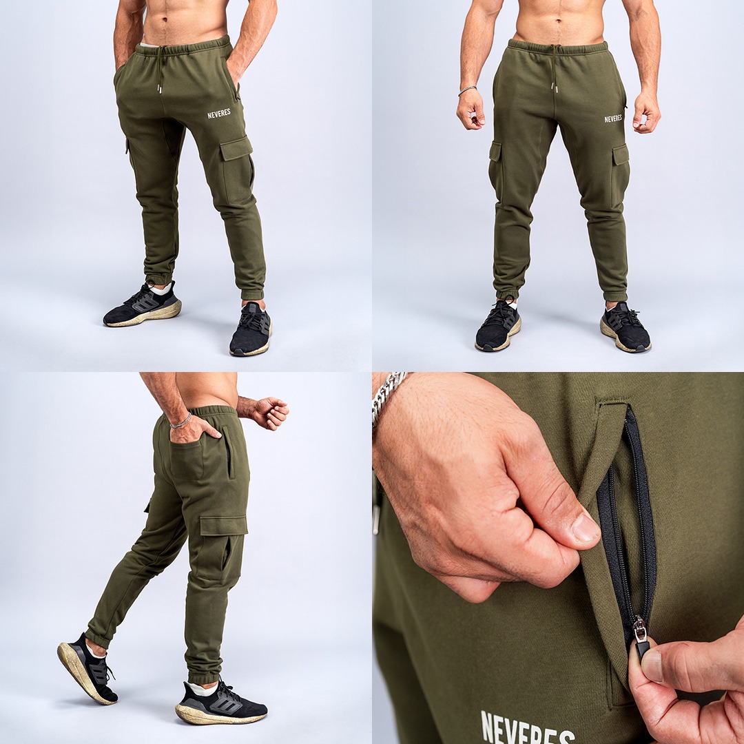 NEVERES Cargo Comfort Jogger