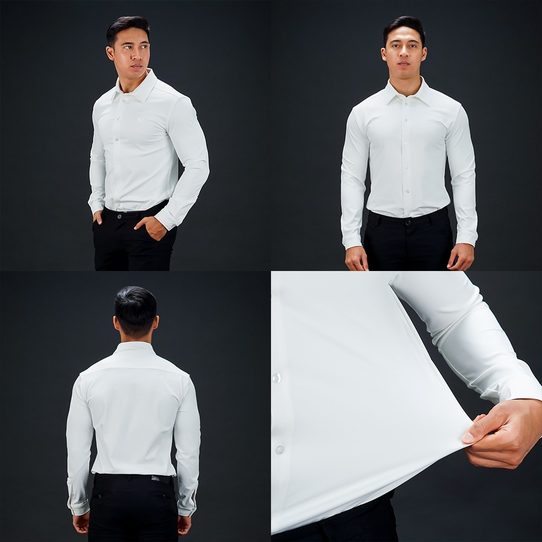 NEVERES Classic Fit Shirt Long Sleeve