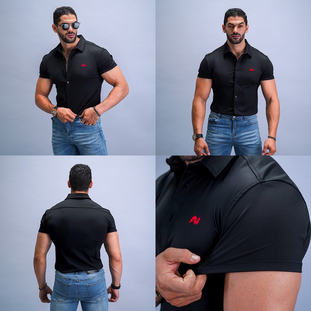 NEVERES Classic Fit Shirt Short Sleeve