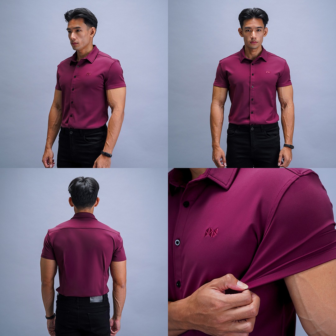 NEVERES Classic Fit Shirt Short Sleeve