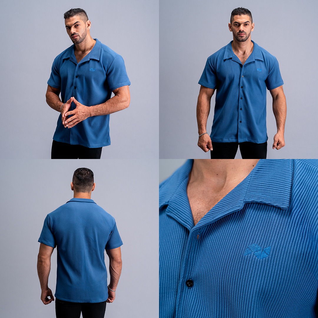 NEVERES Pleated Shirt