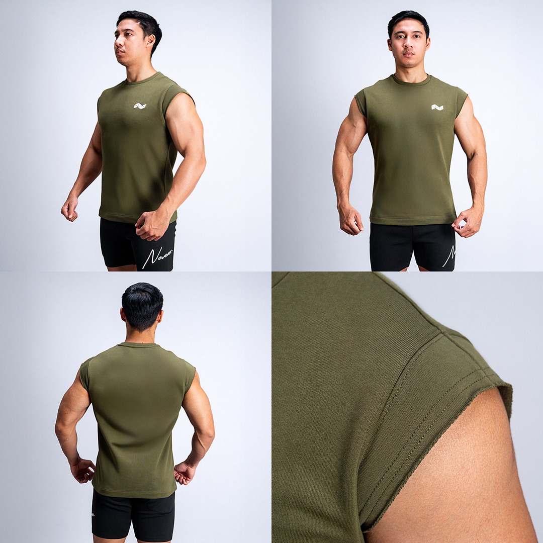 NEVERES Raw Edge Muscle Cut