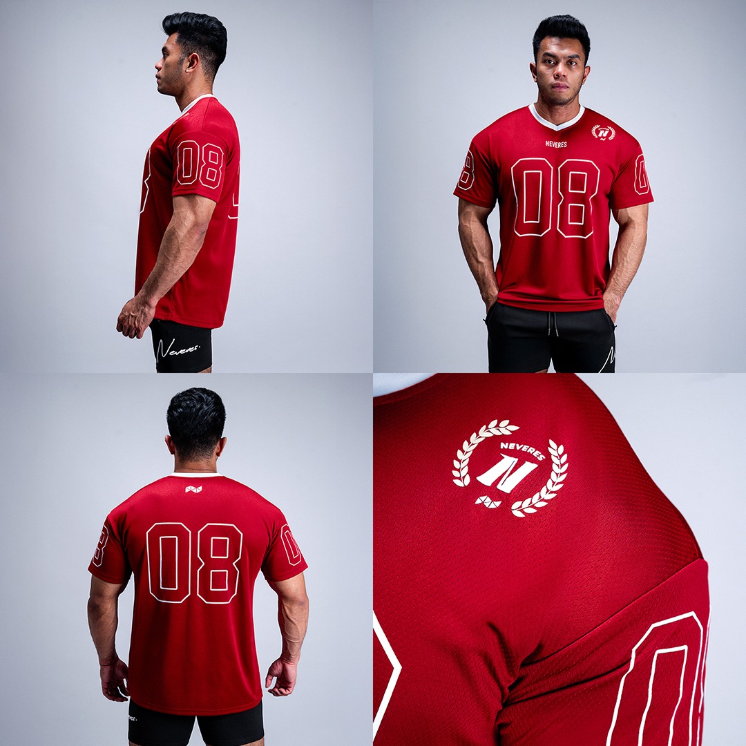 NEVERES Mercurial Rugby Oversized