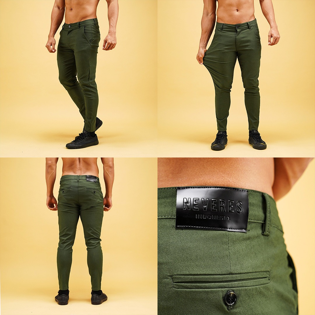 NEVERES Stretch Tech Chino Pants