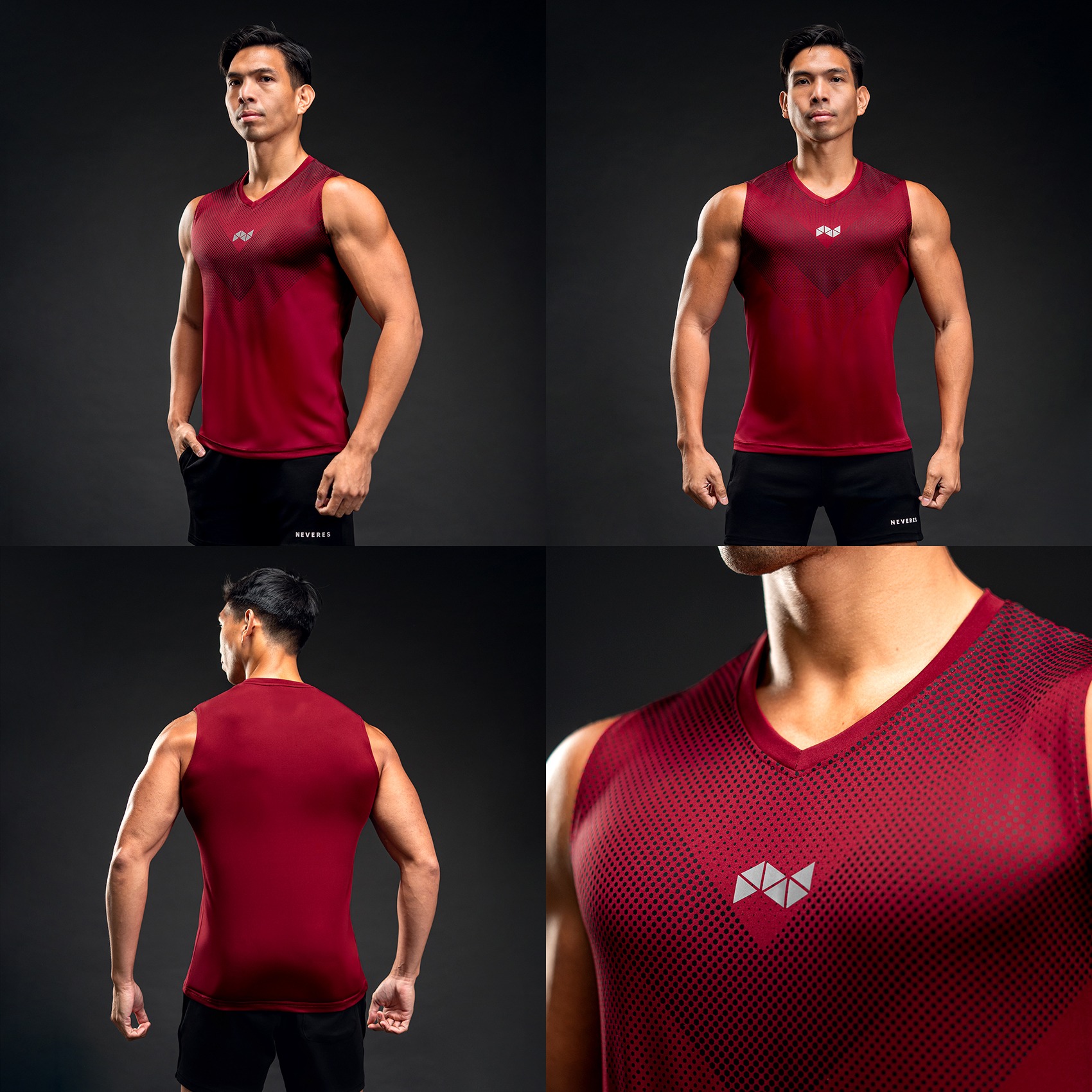 NEVERES Carbon Fade Sleeveless