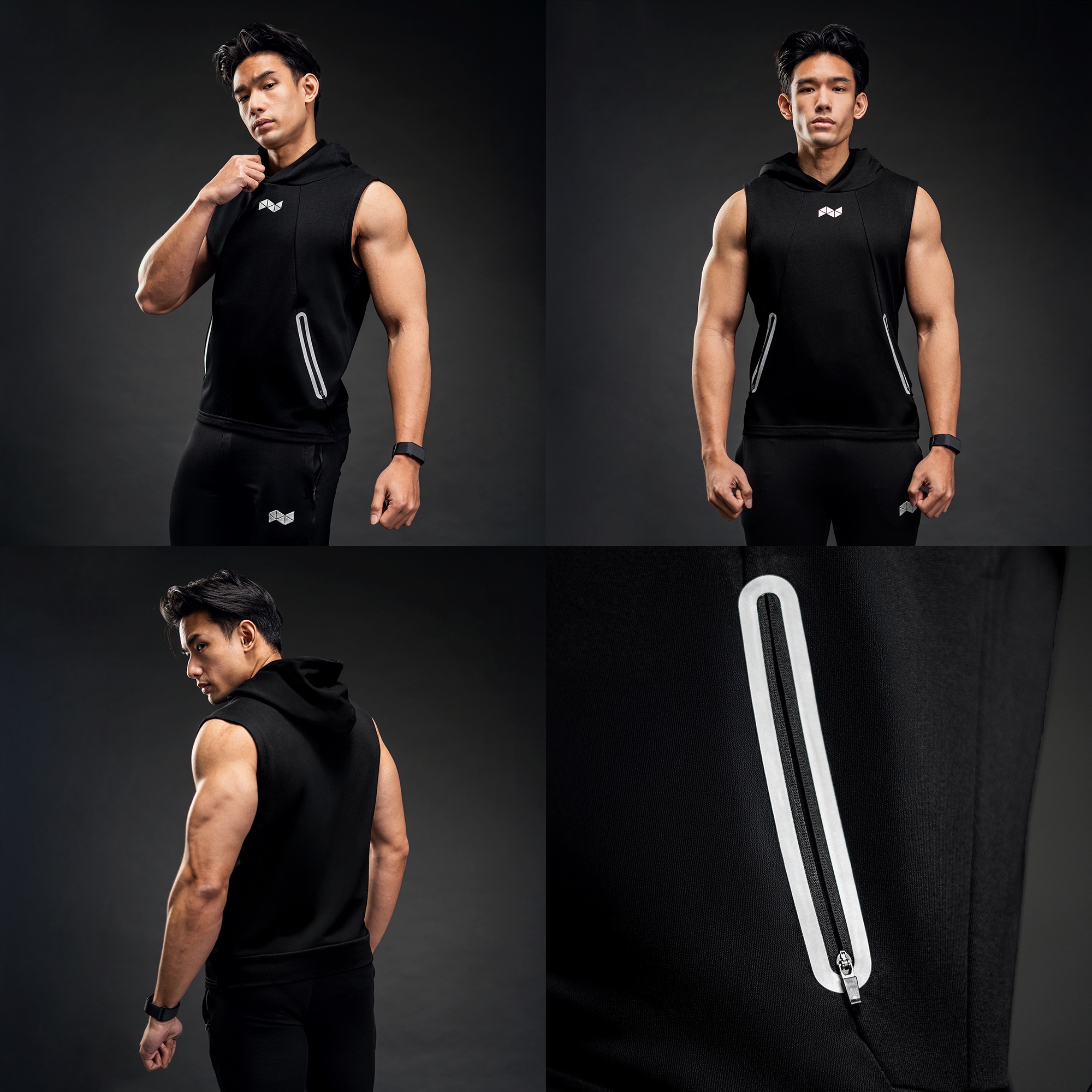 NEVERES Revenant Sleeveless Hoodie
