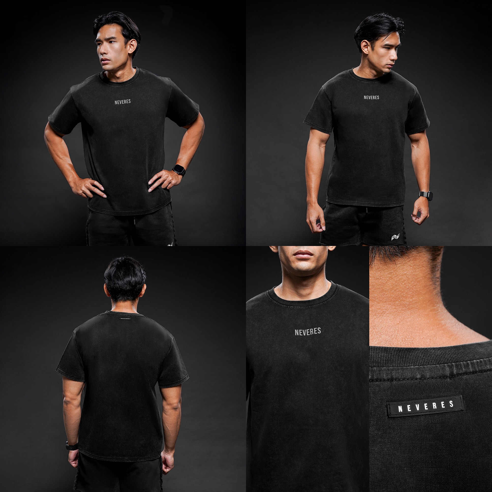 NEVERES Washed Core Oversized