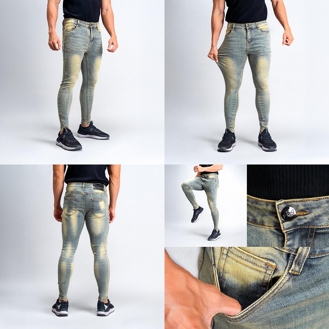NEVERES Stretch Tech Jeans