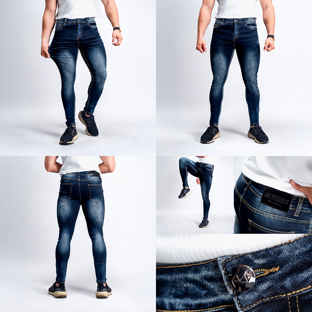 NEVERES Stretch Tech Jeans
