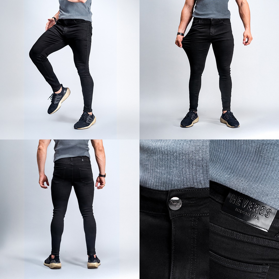 NEVERES Stretch Tech Jeans