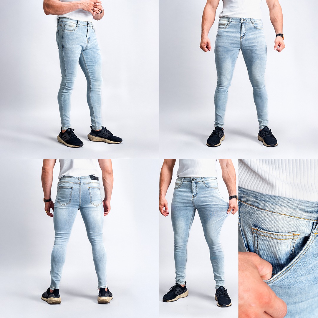 NEVERES Stretch Tech Jeans