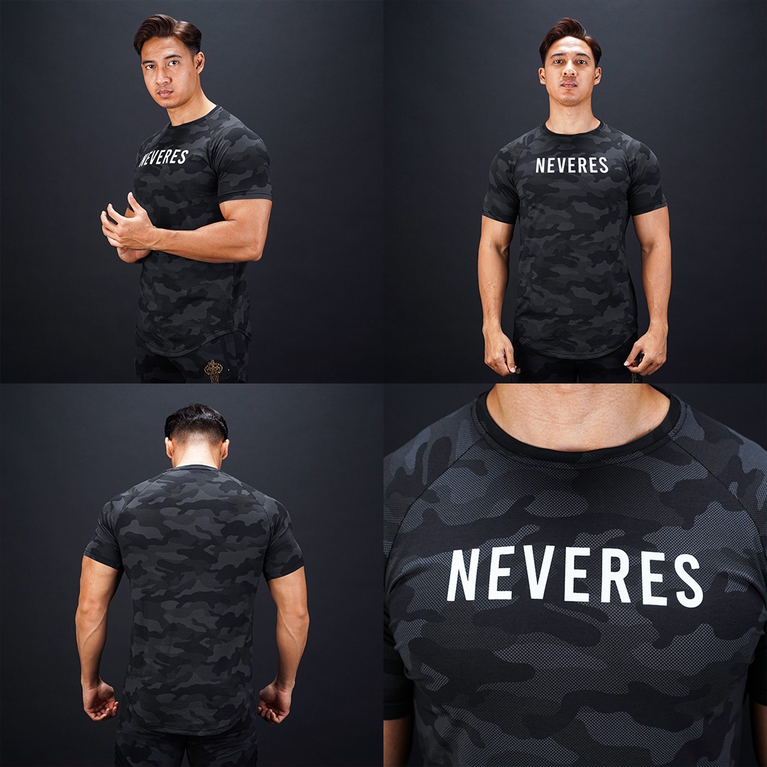 NEVERES Iconic T-Shirt - Camo Edition