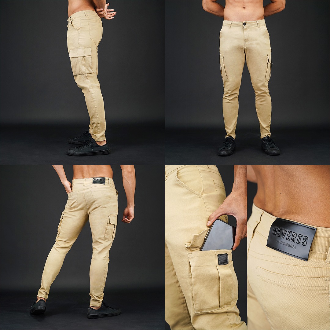 NEVERES Tactical Cargo Chino Pants