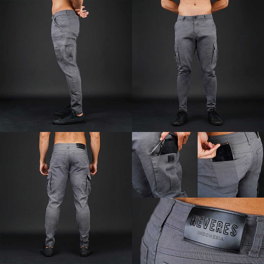 NEVERES Tactical Cargo Chino Pants