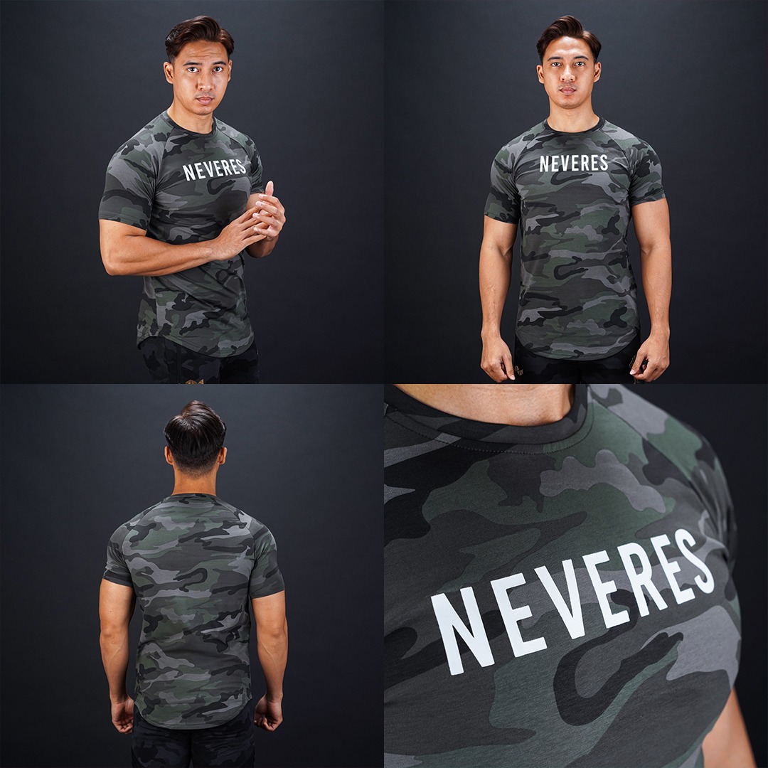NEVERES Iconic T-Shirt - Camo Edition