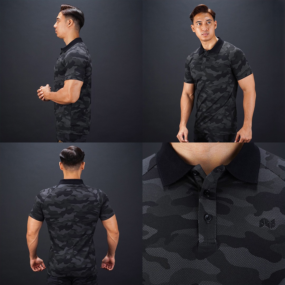 NEVERES Ace Polo Shirt Camo Edition