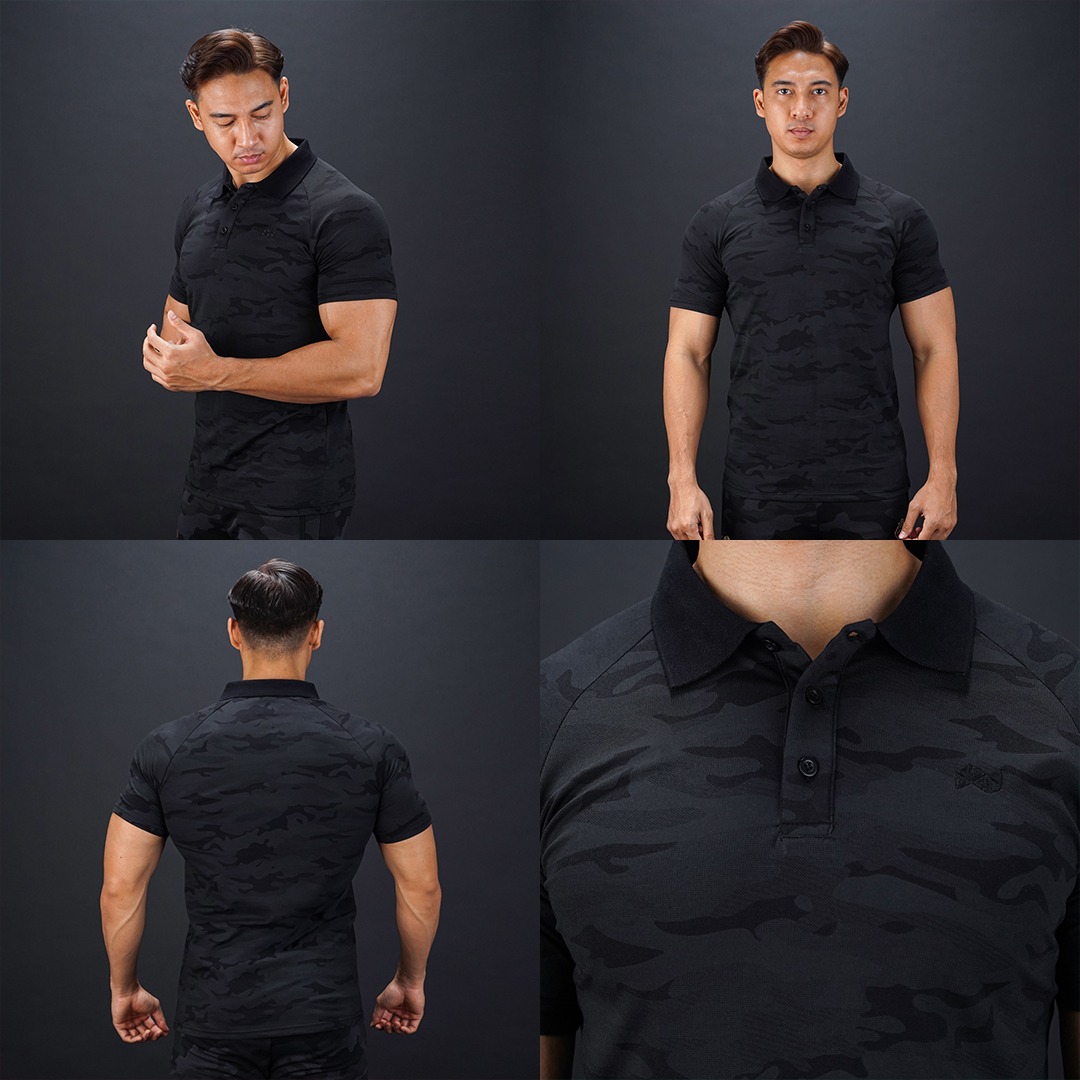 NEVERES Ace Polo Shirt Camo Edition