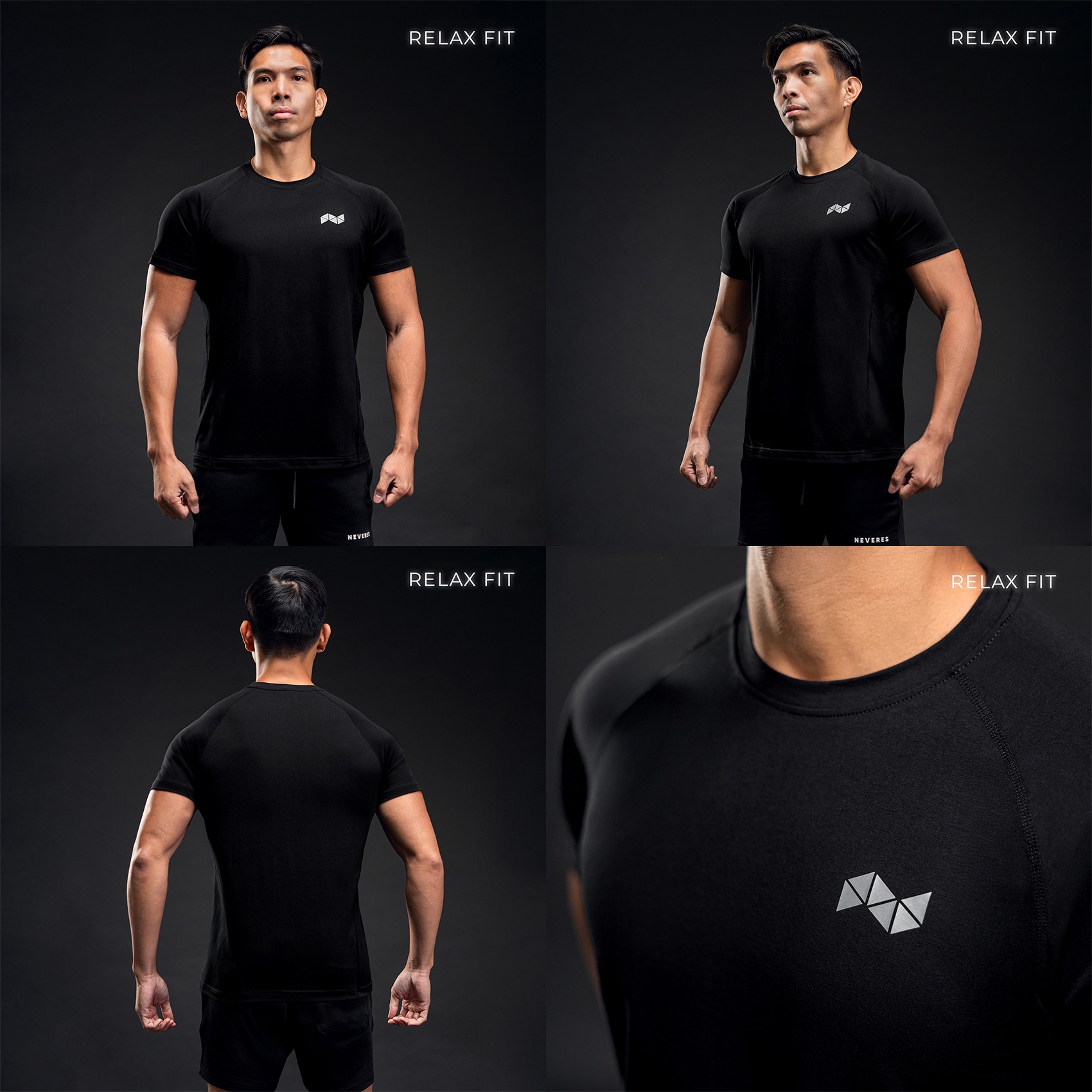 NEVERES Basic Form Relax Fit T-Shirt
