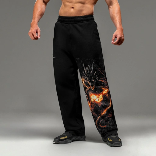 NEVERES Protect This Brand Wide Jogger