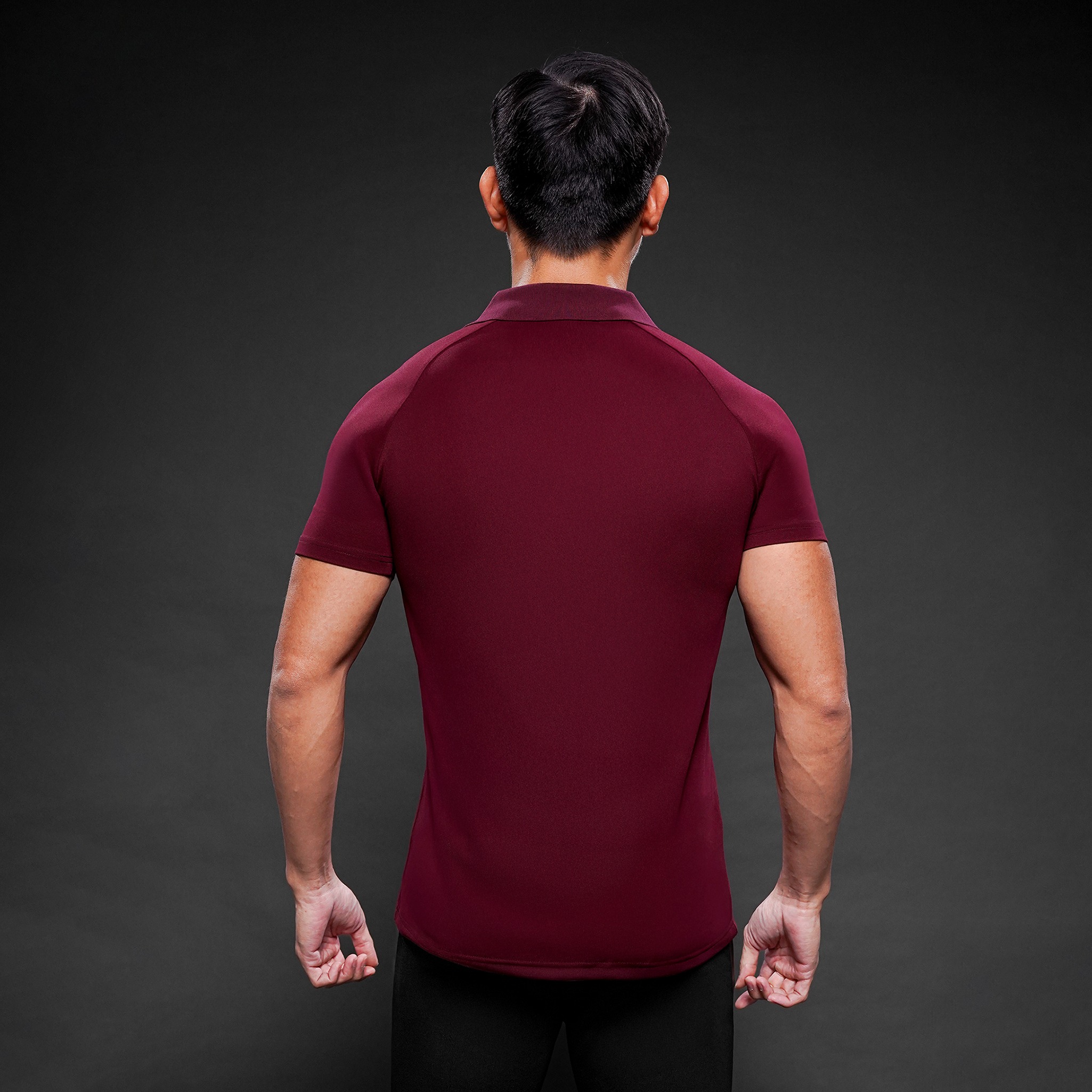 NEVERES Ace Zipper Polo Shirt
