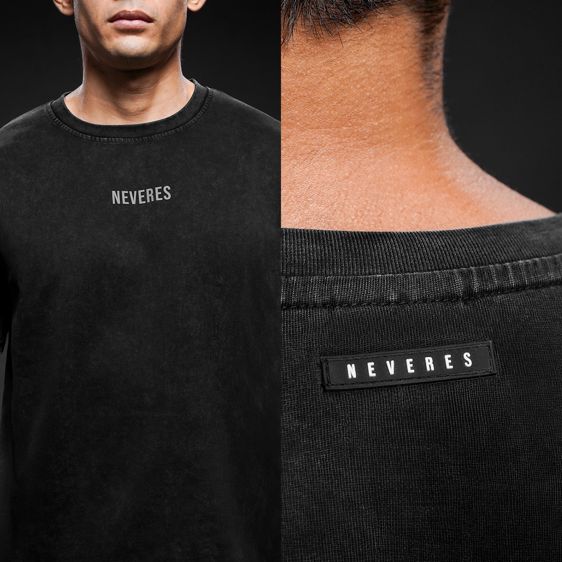 NEVERES Washed Core Oversized