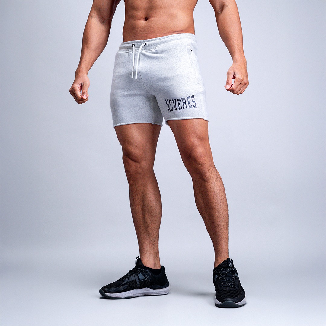 NEVERES SPORTSWEAR Raw Edge Shorts