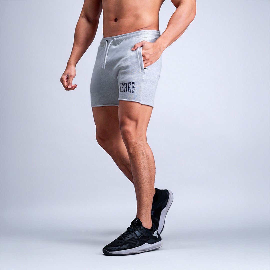 NEVERES SPORTSWEAR Raw Edge Shorts