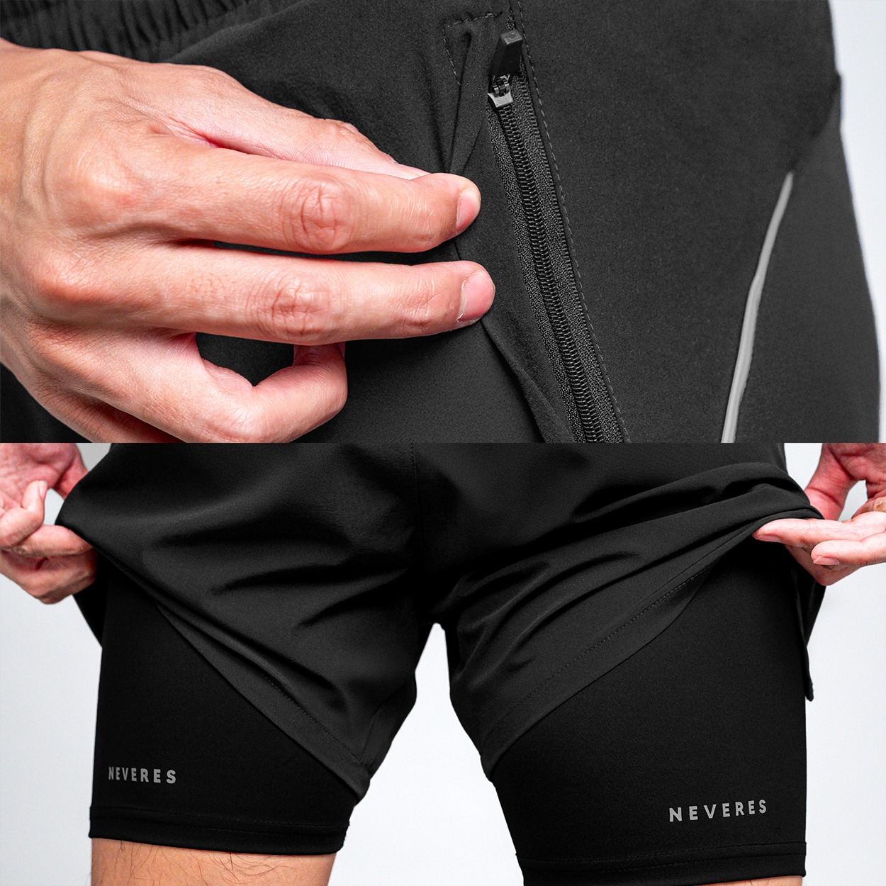 NEVERES Ultra Force 2 in 1 Shorts