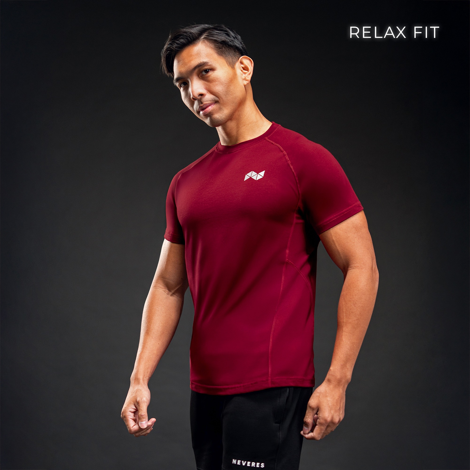 NEVERES Basic Form Relax Fit T-Shirt