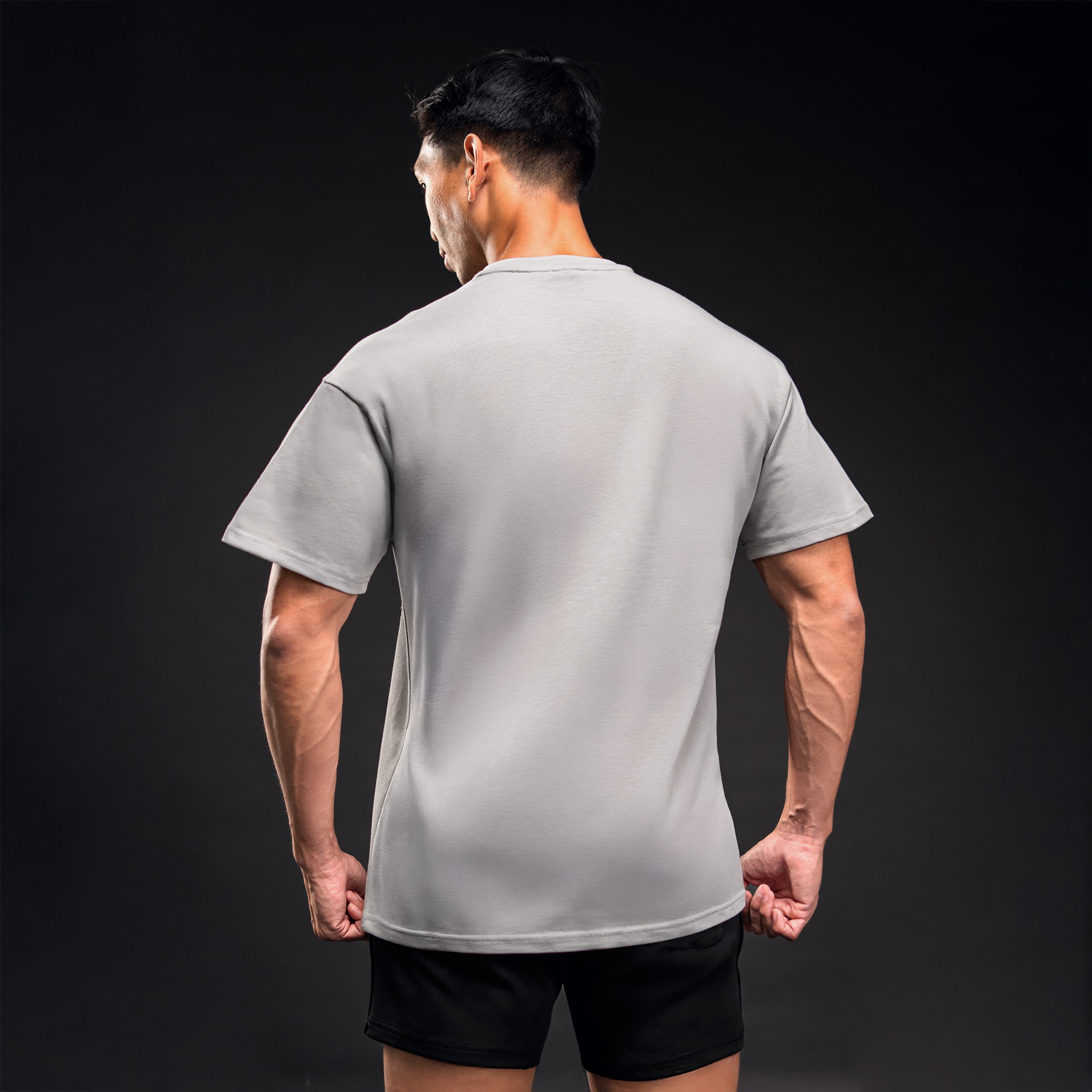NEVERES Shark Fin Oversized T-Shirt