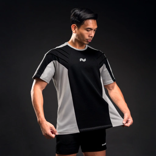 Image of NEVERES Shark Fin Oversized T-Shirt