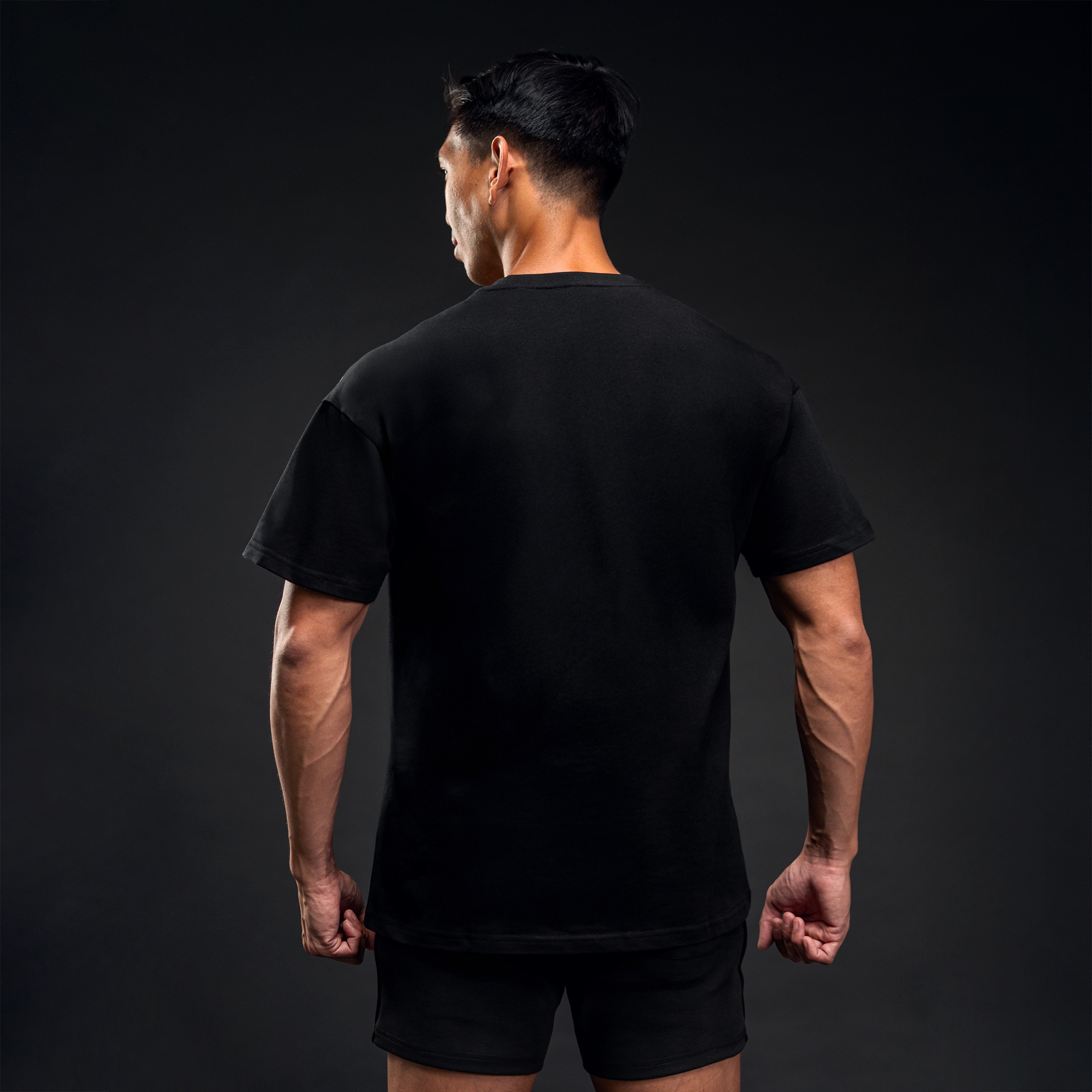 NEVERES Shark Fin Oversized T-Shirt