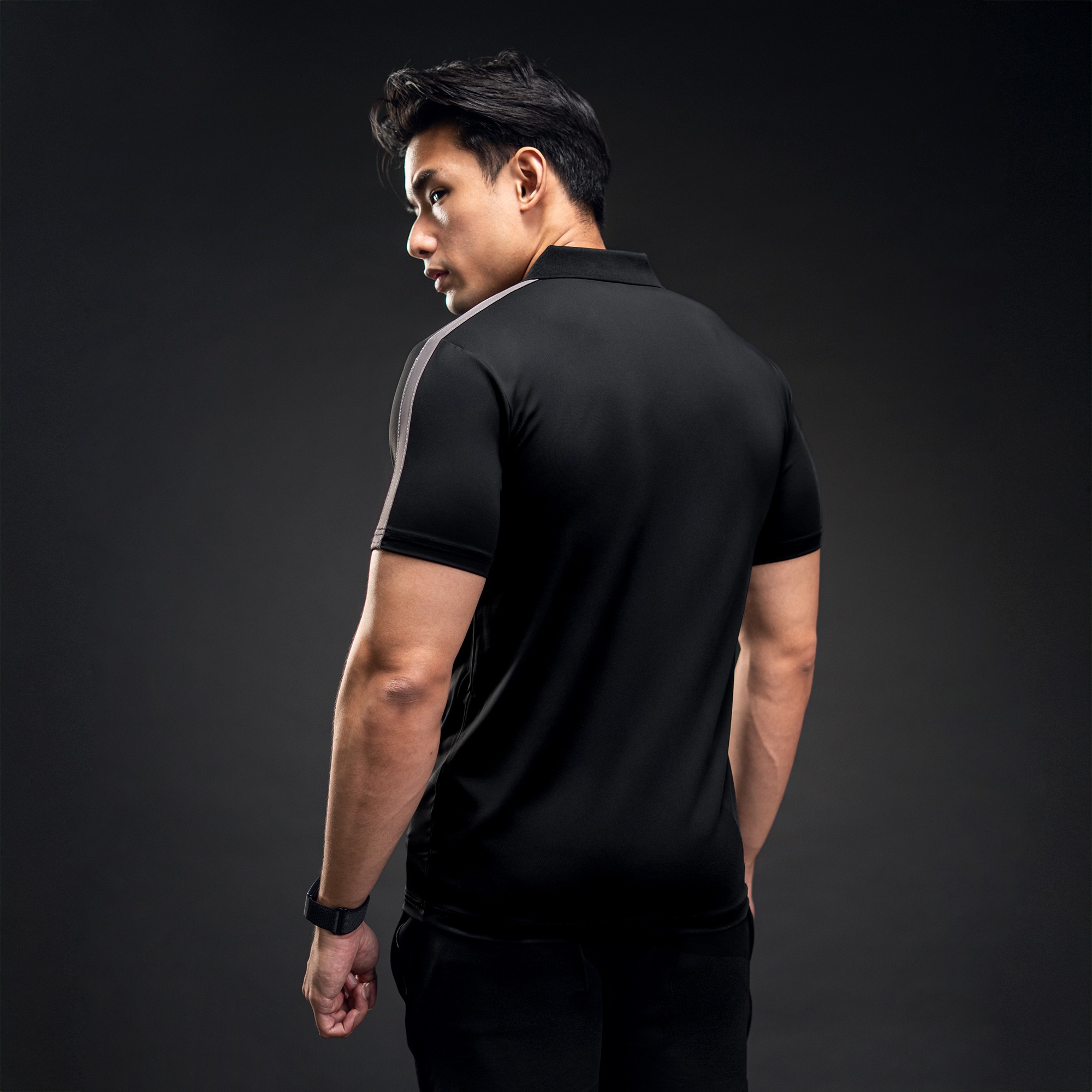NEVERES Prime Zip Polo Shirt