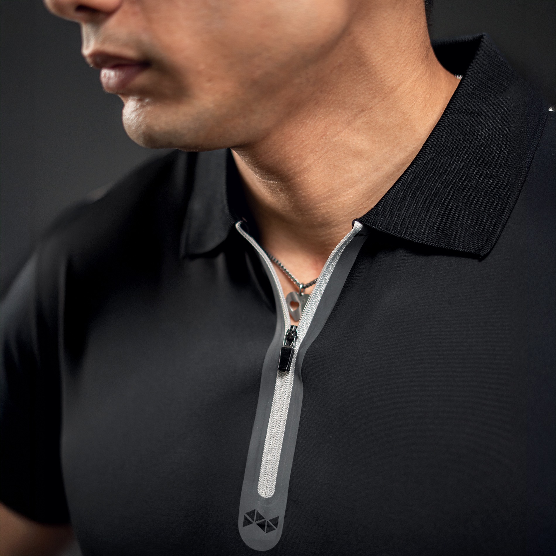 NEVERES Prime Zip Polo Shirt